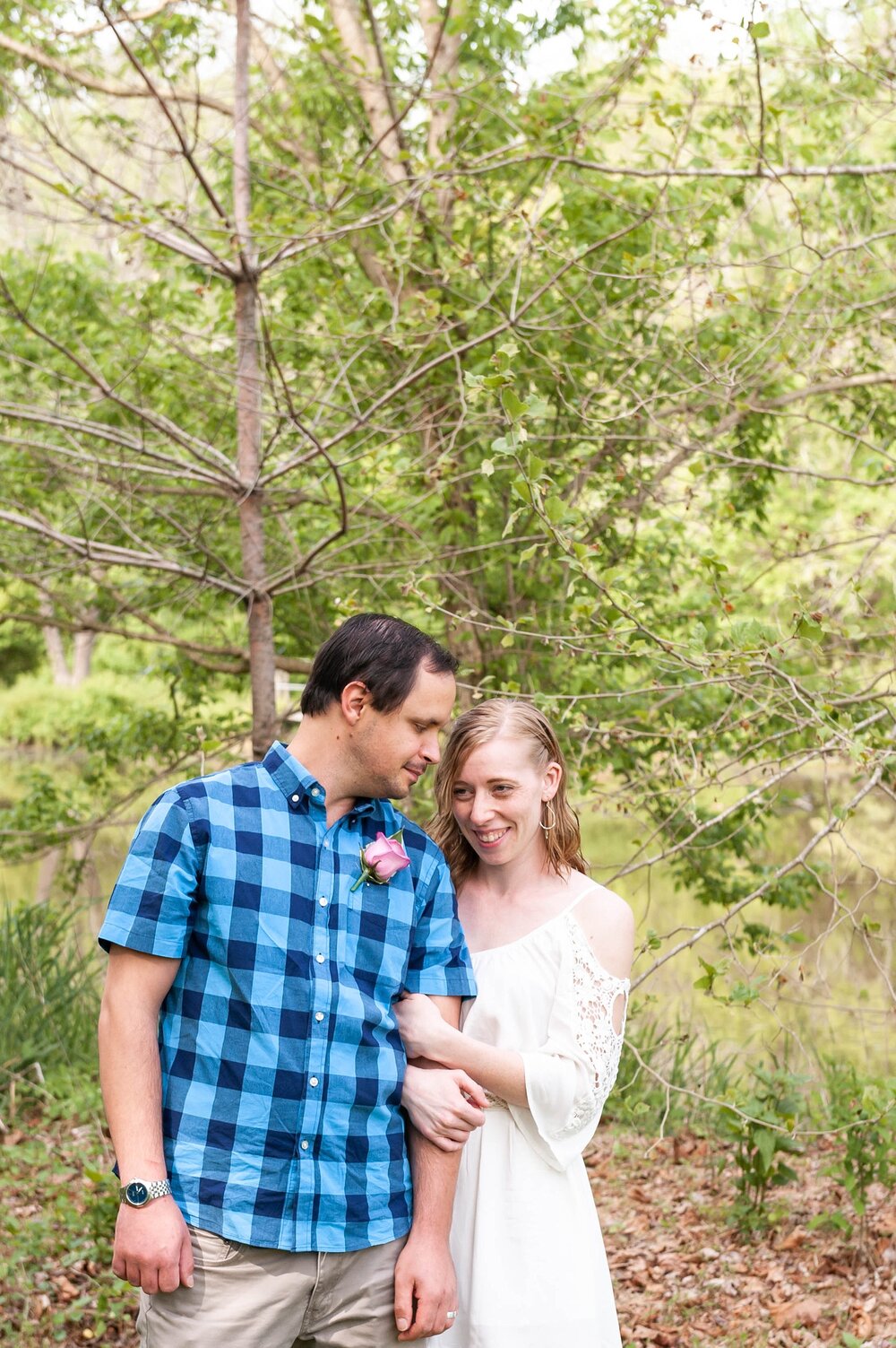 Susquehanna State Park intimate wedding in Harford, Maryland | Frederick MD wedding photographer Wendy Zook Photography captures COVID-19 elopement in Maryland