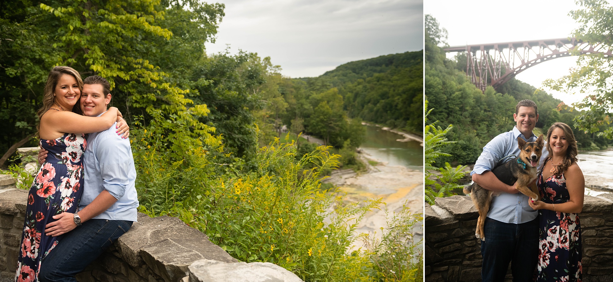 fall mountain engagement session with Wendy Zook