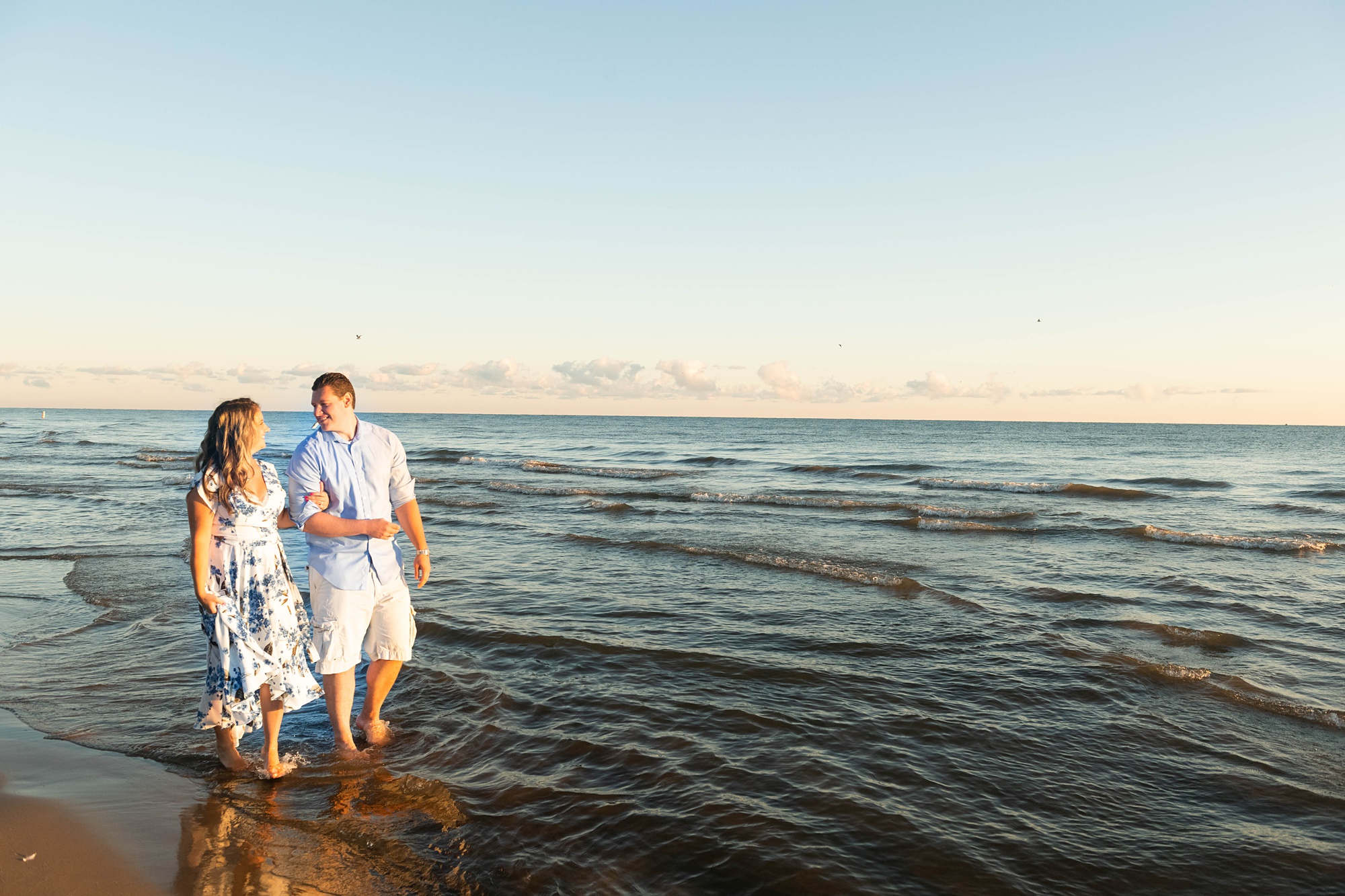 beach engagement session in New York with Frederick MD wedding photographer Wendy Zookeeper's