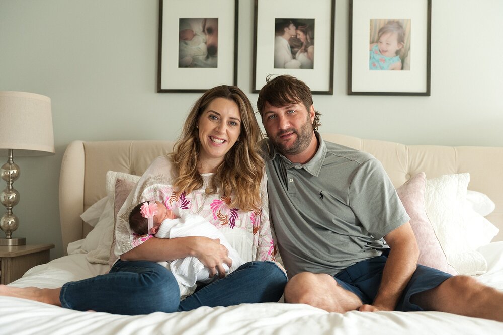 in-home lifestyle newborn sessions with Wendy Zook