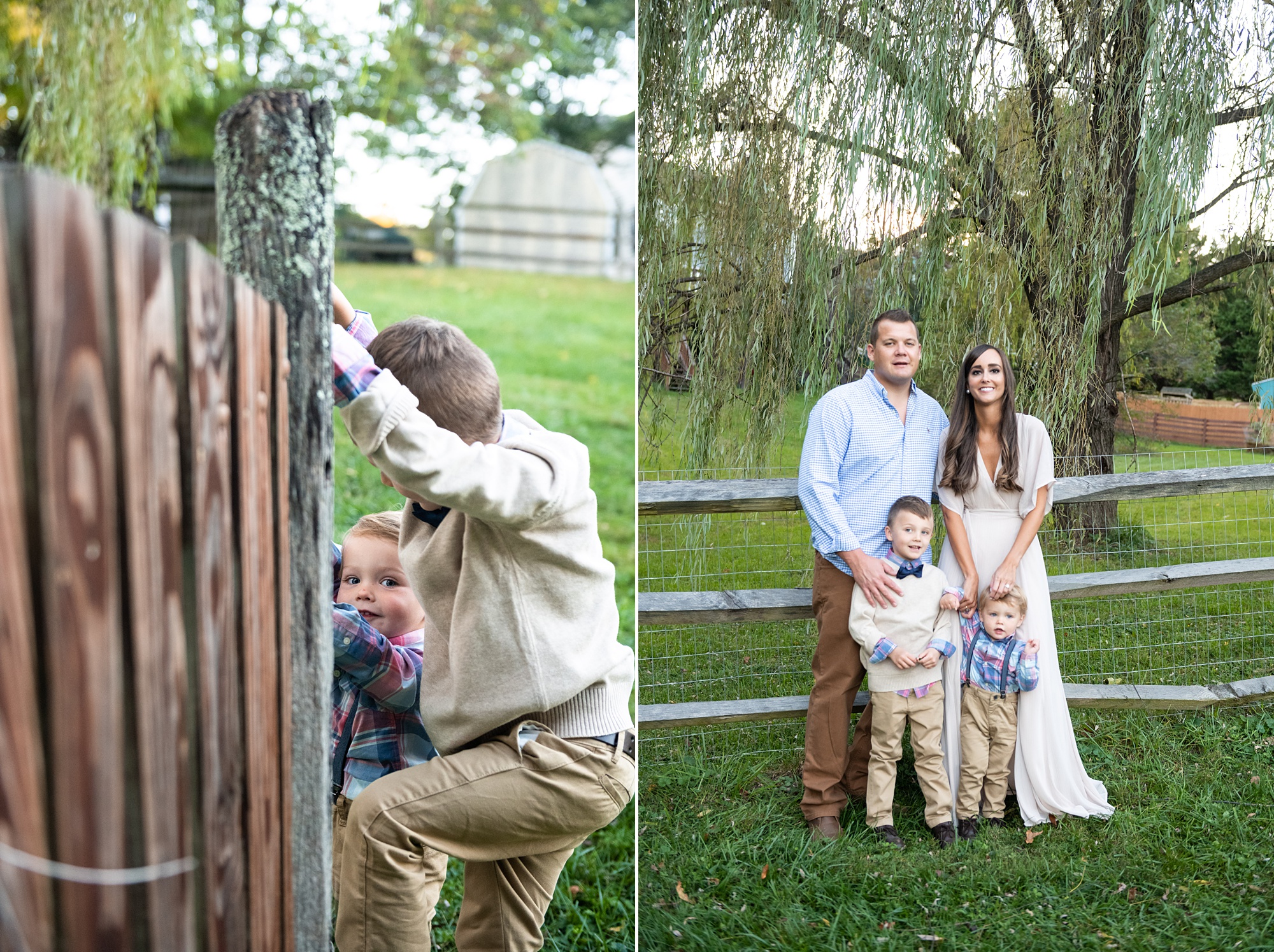 Maryland family portrait session in Frederick County