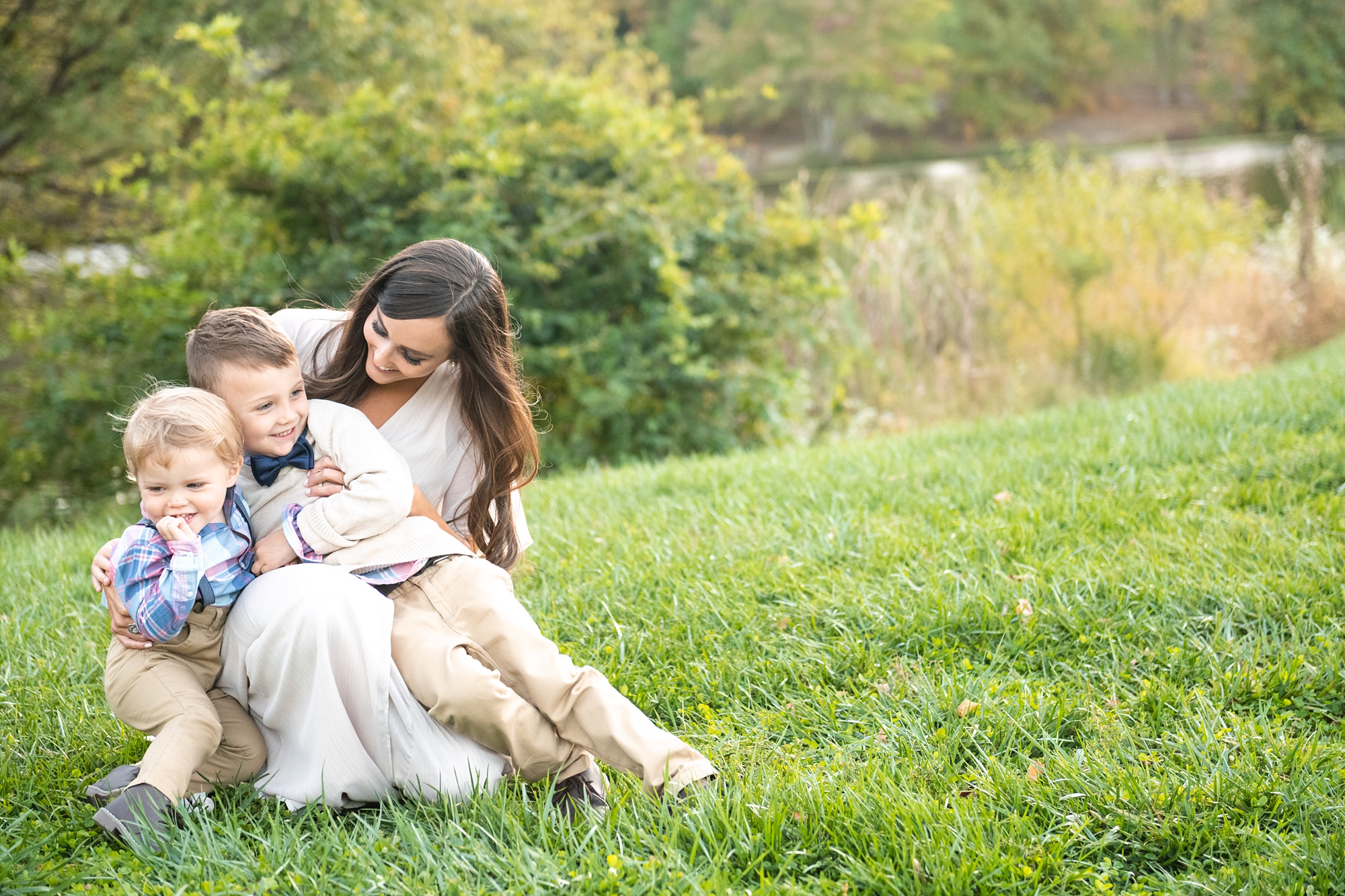 Maryland family session in Lake Lingnanore