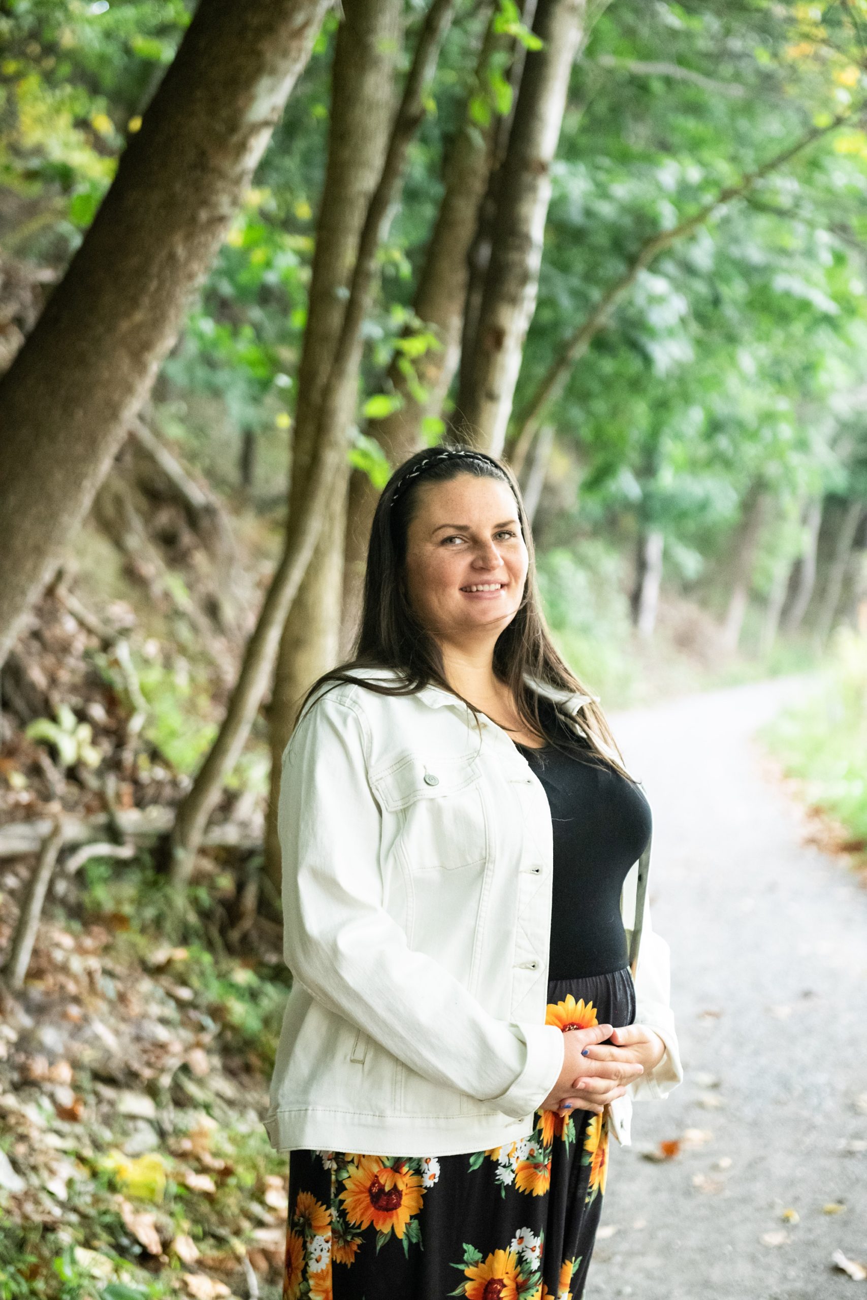 Lake Linganore maternity session in the fall