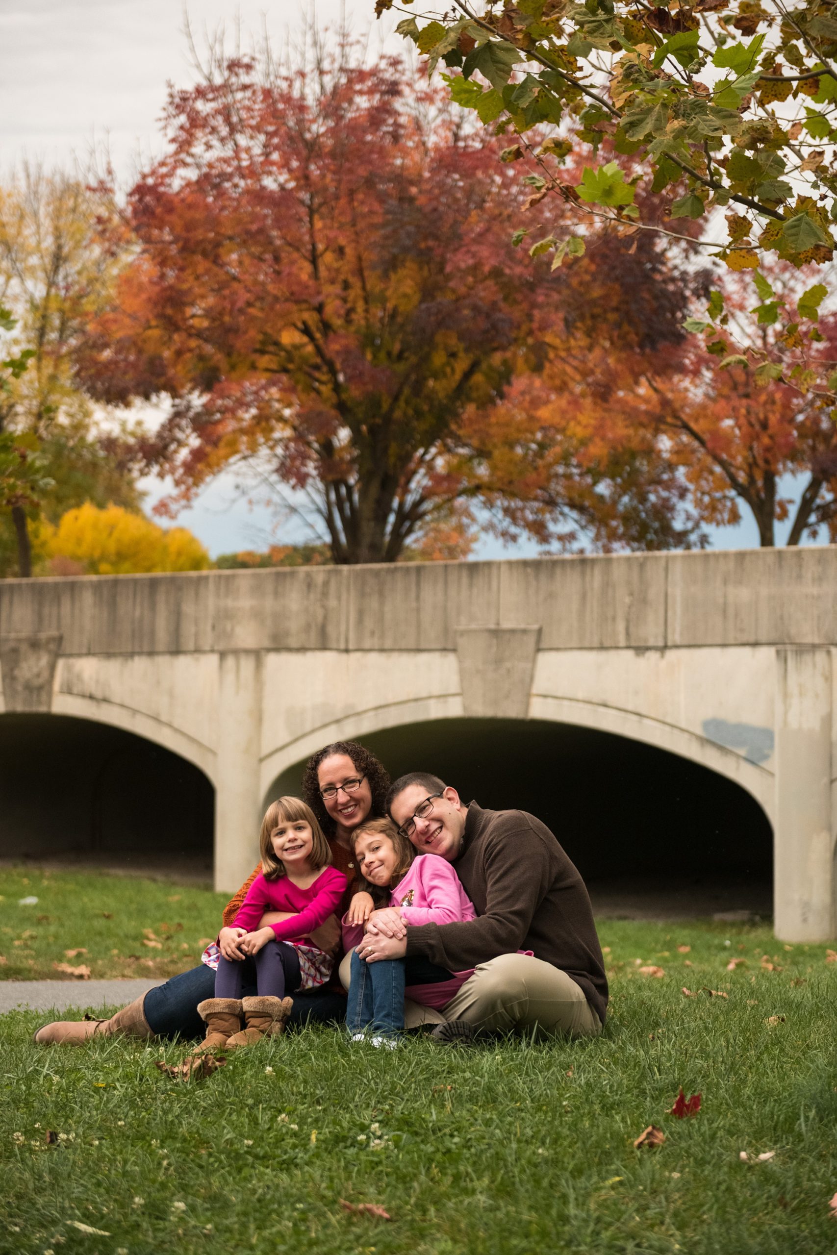 fall Downtown Frederick family portraits with Wendy Zook 