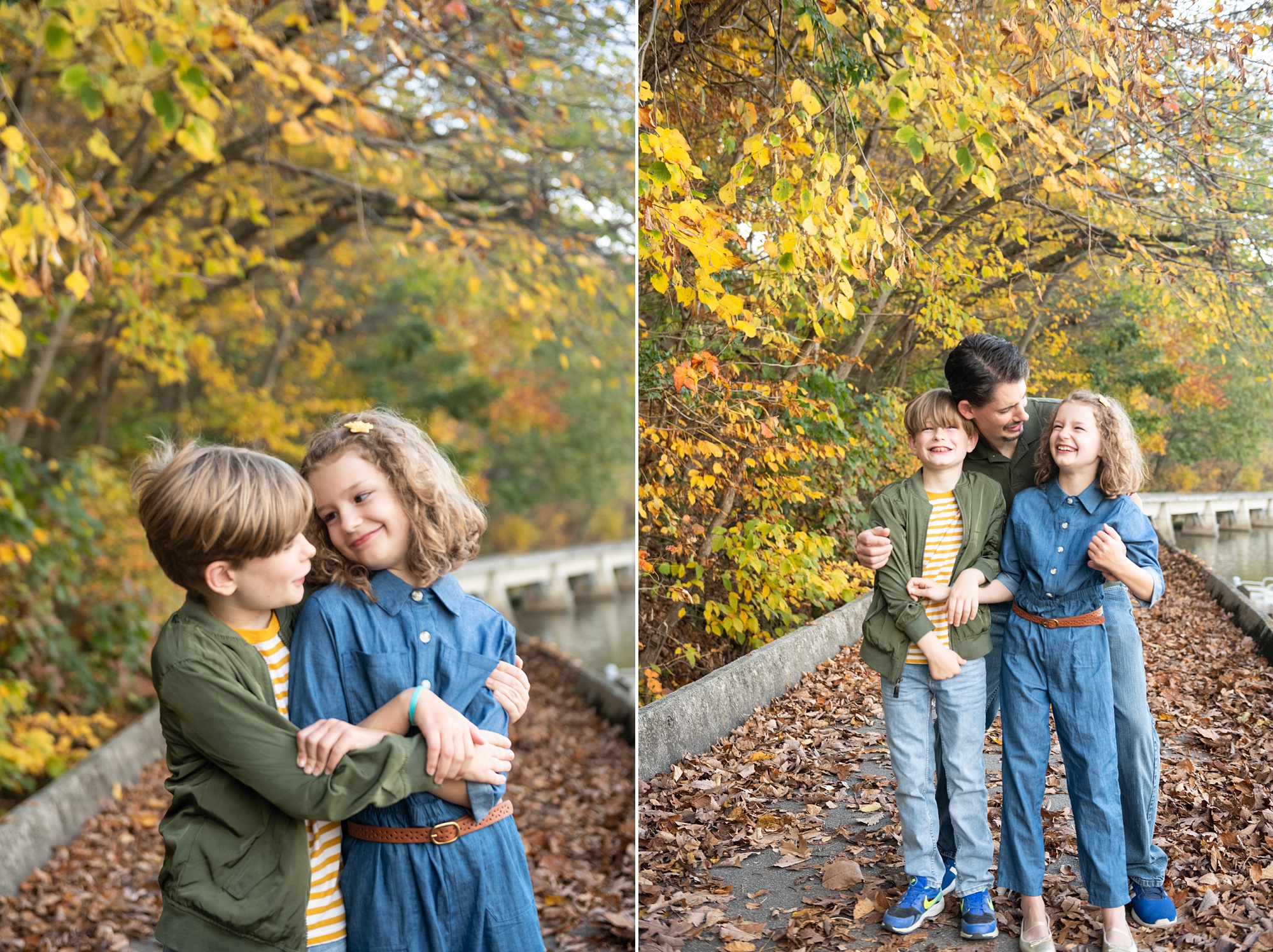 autumn family portraits in Frederick MD