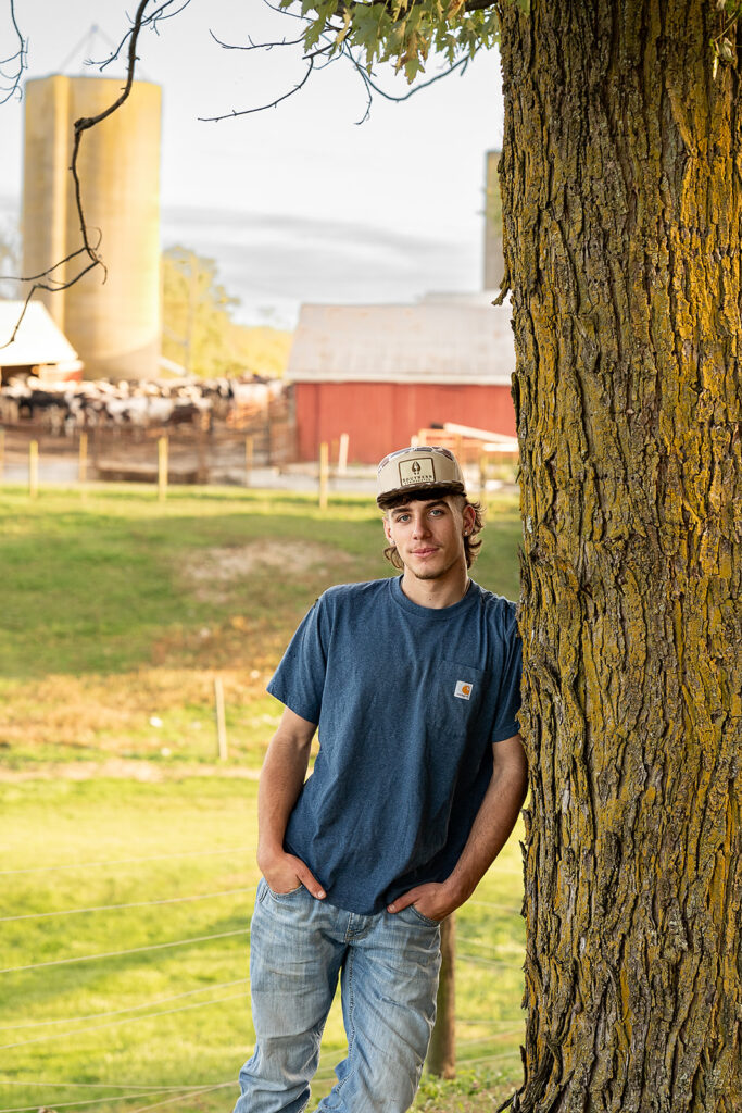 Relaxed senior photos celebrating individuality