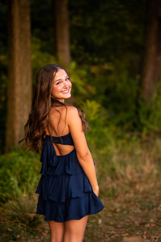 High school senior photography session highlighting personality