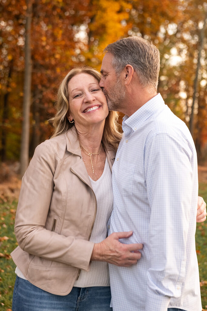 Weekday outdoor photo session with soft evening light